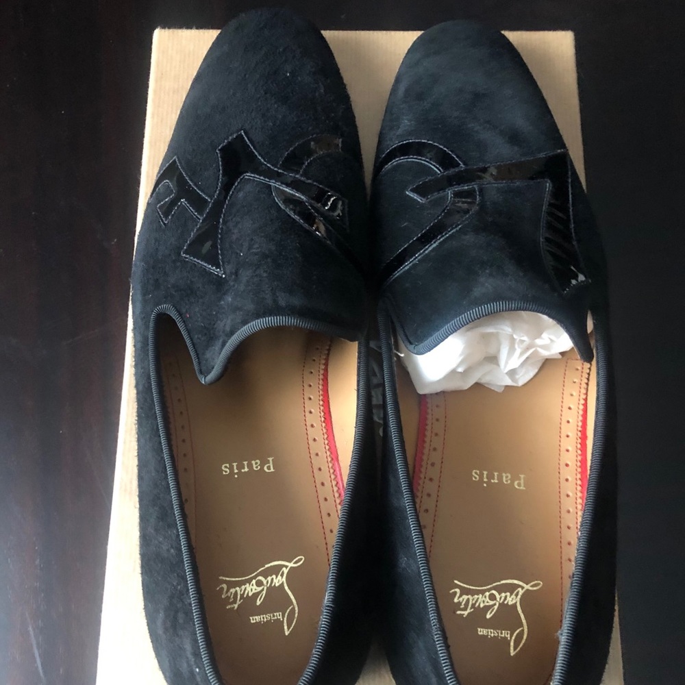 Men’s Black Christian louboutin shoe